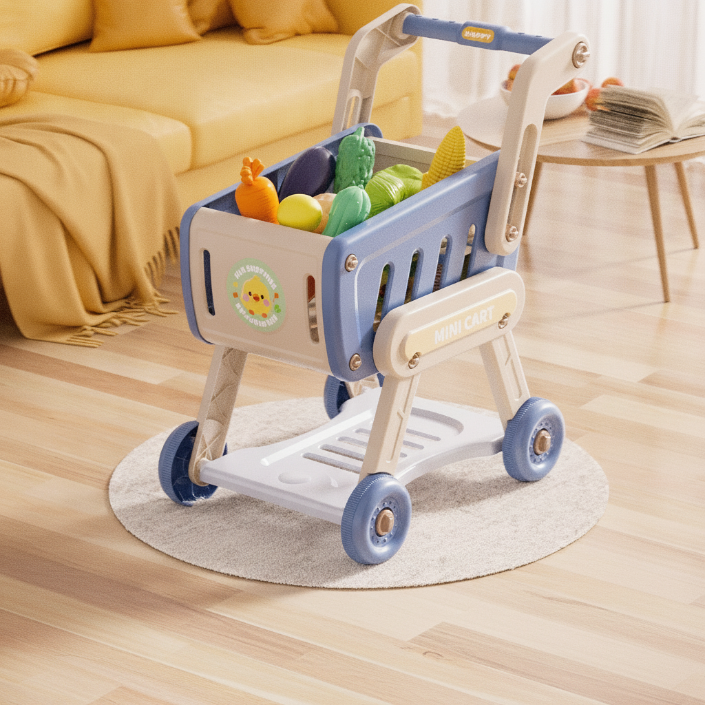 Carrito de Supermercado de Juguete para Niños 4-6 años - 8