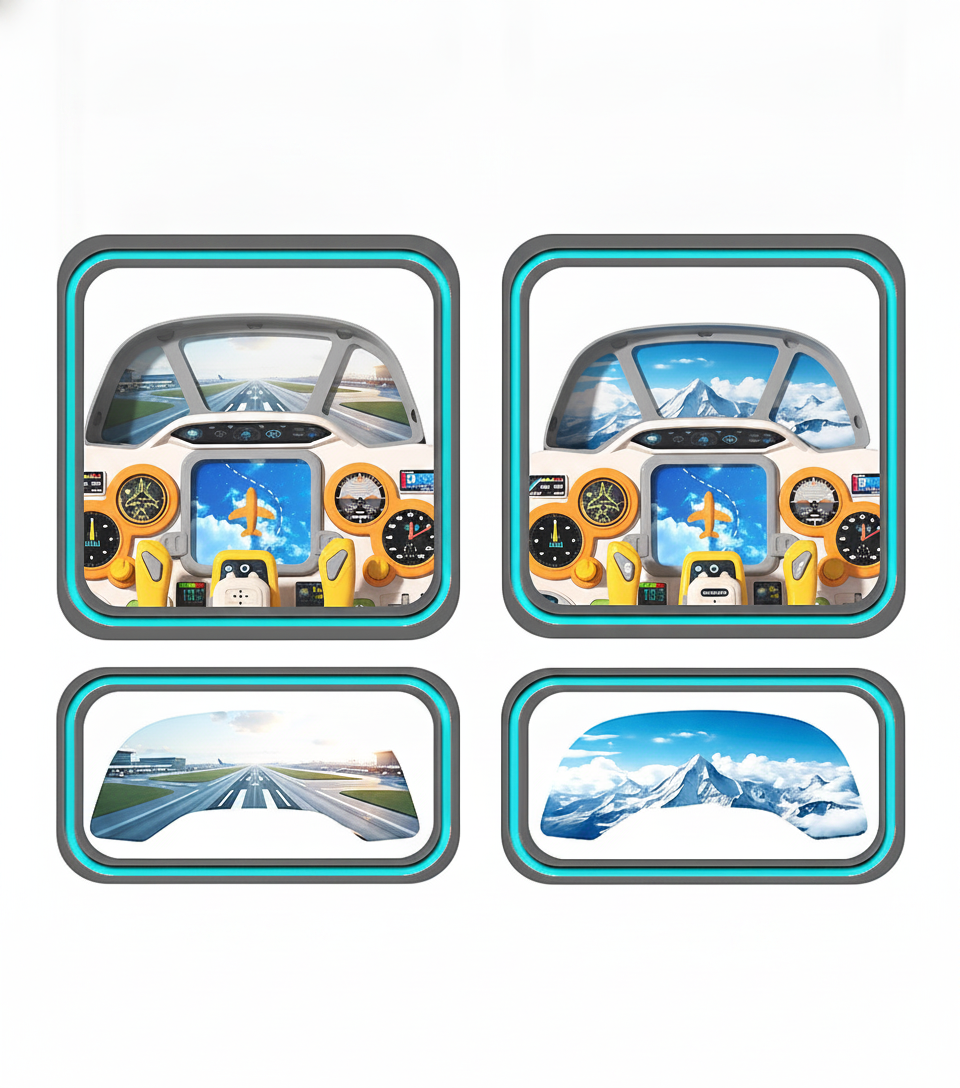 Cabina de Piloto Simulada para Niños 4-6 Años - 9