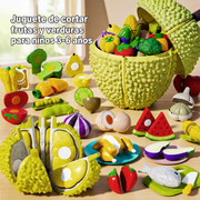 Juguete de cortar frutas y verduras para niños 3-6 años - 1