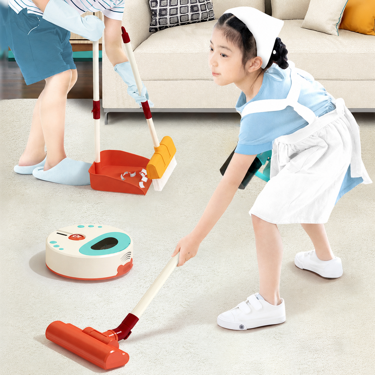 Set de Limpieza de Juguete con Luces y Sonido para Niños - 2