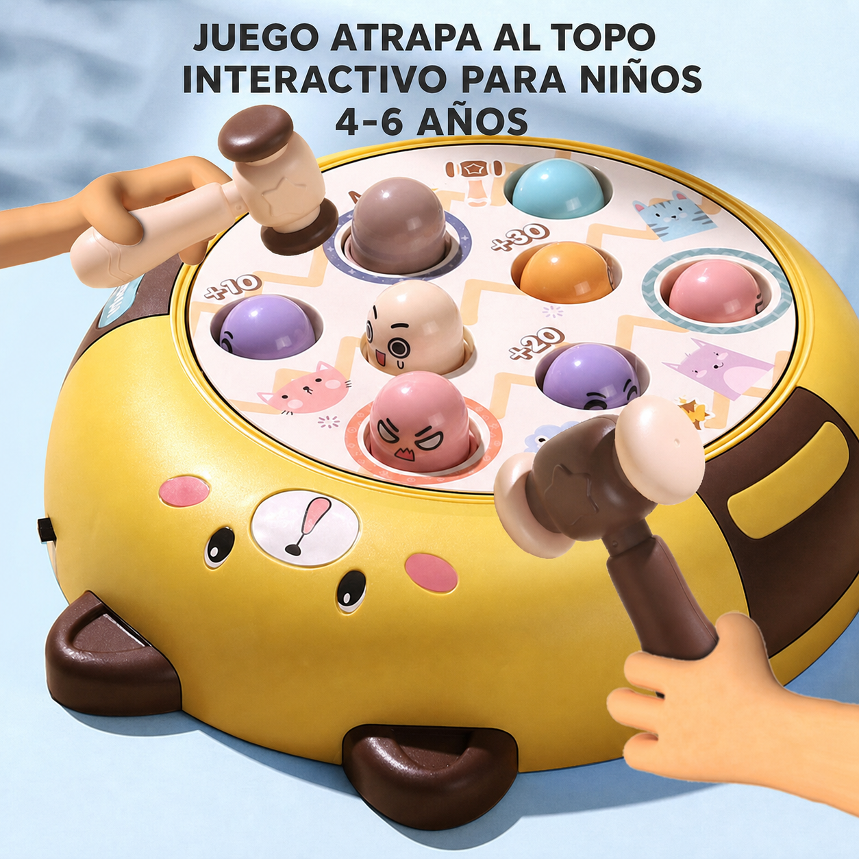 Juego Atrapa al Topo Interactivo para Niños 4-6 años - 1