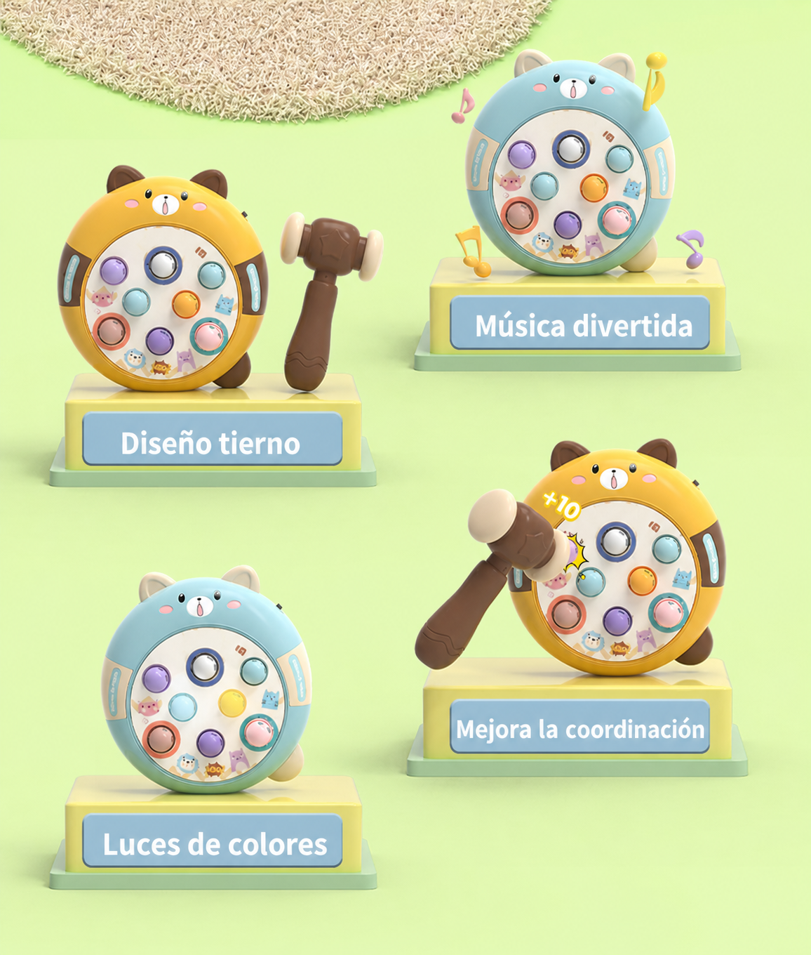 Juego Atrapa al Topo Interactivo para Niños 4-6 años - 12