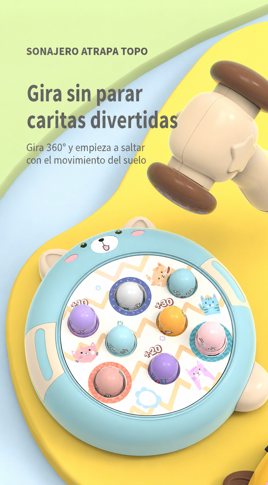 Juego Atrapa al Topo Interactivo para Niños 4-6 años - 13
