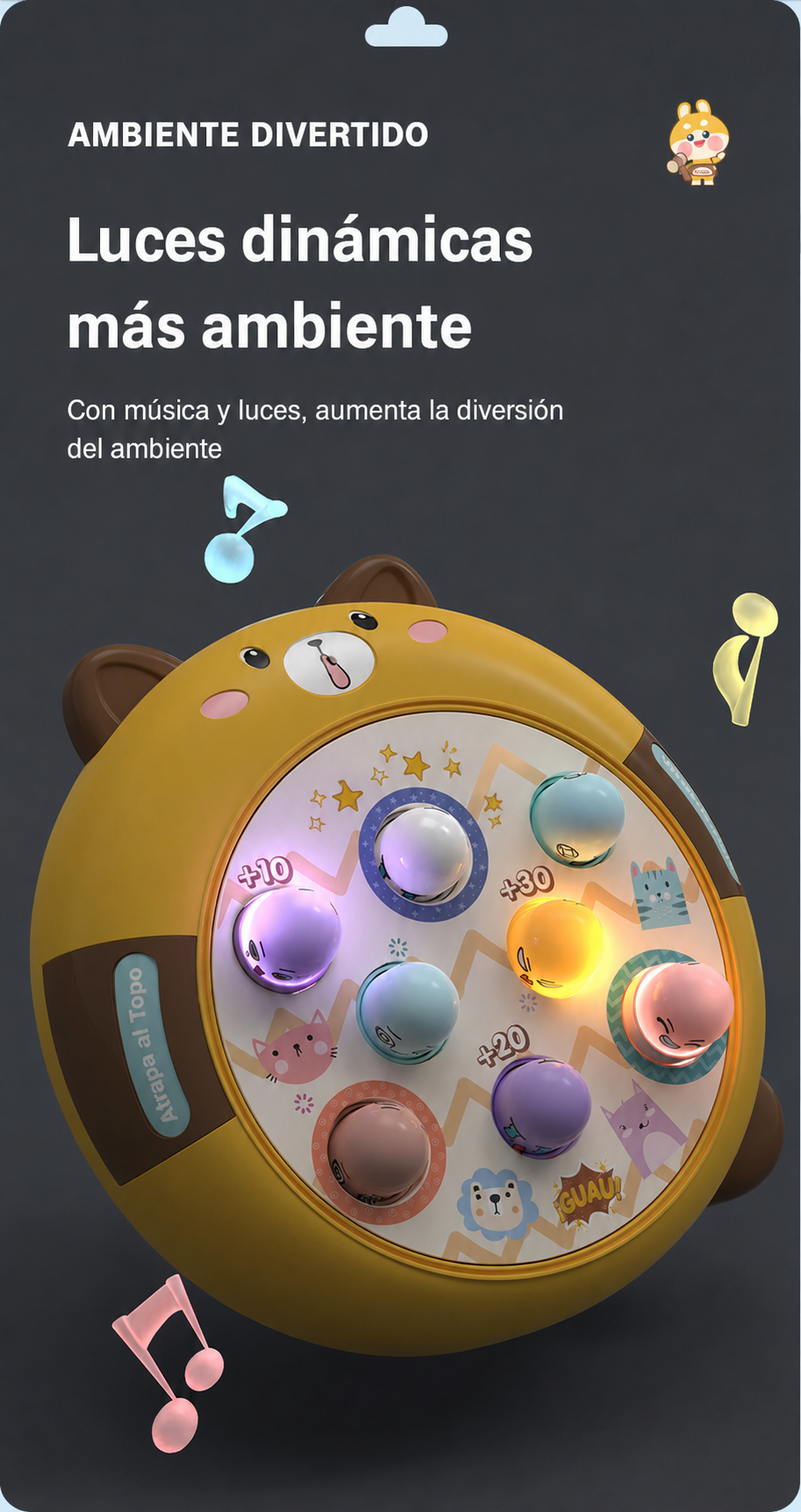 Juego Atrapa al Topo Interactivo para Niños 4-6 años - 15