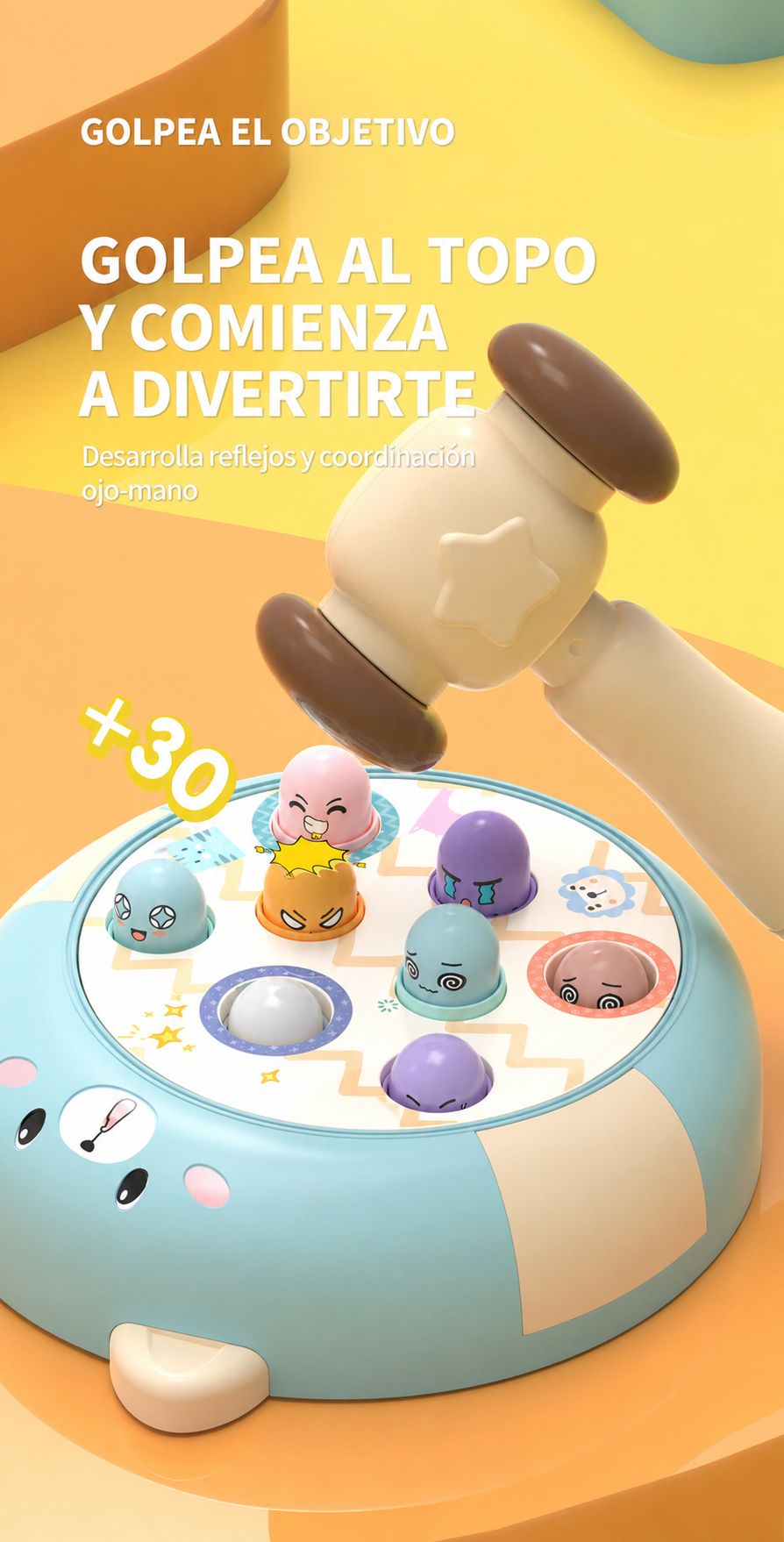 Juego Atrapa al Topo Interactivo para Niños 4-6 años - 16