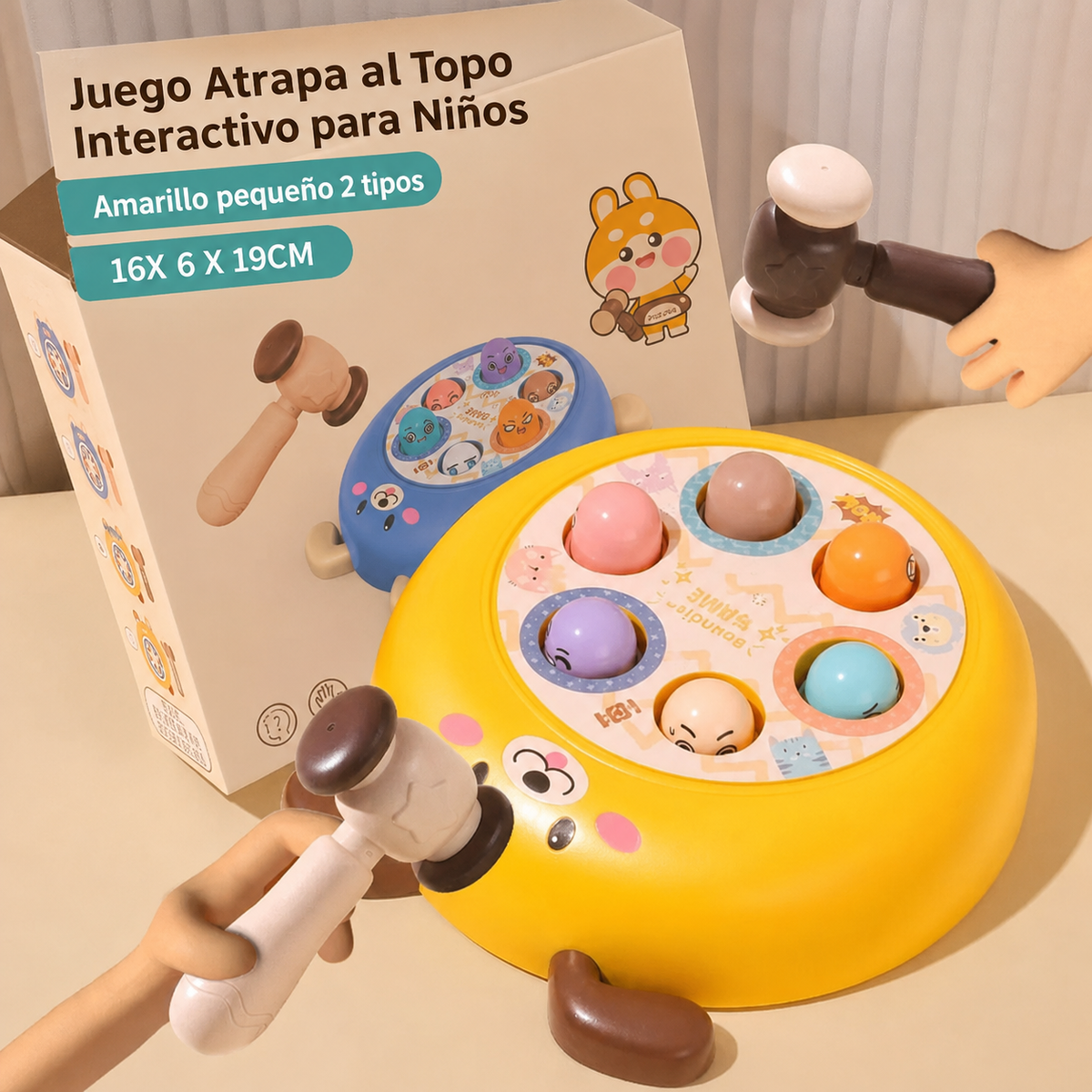 Juego Atrapa al Topo Interactivo para Niños 4-6 años - 7