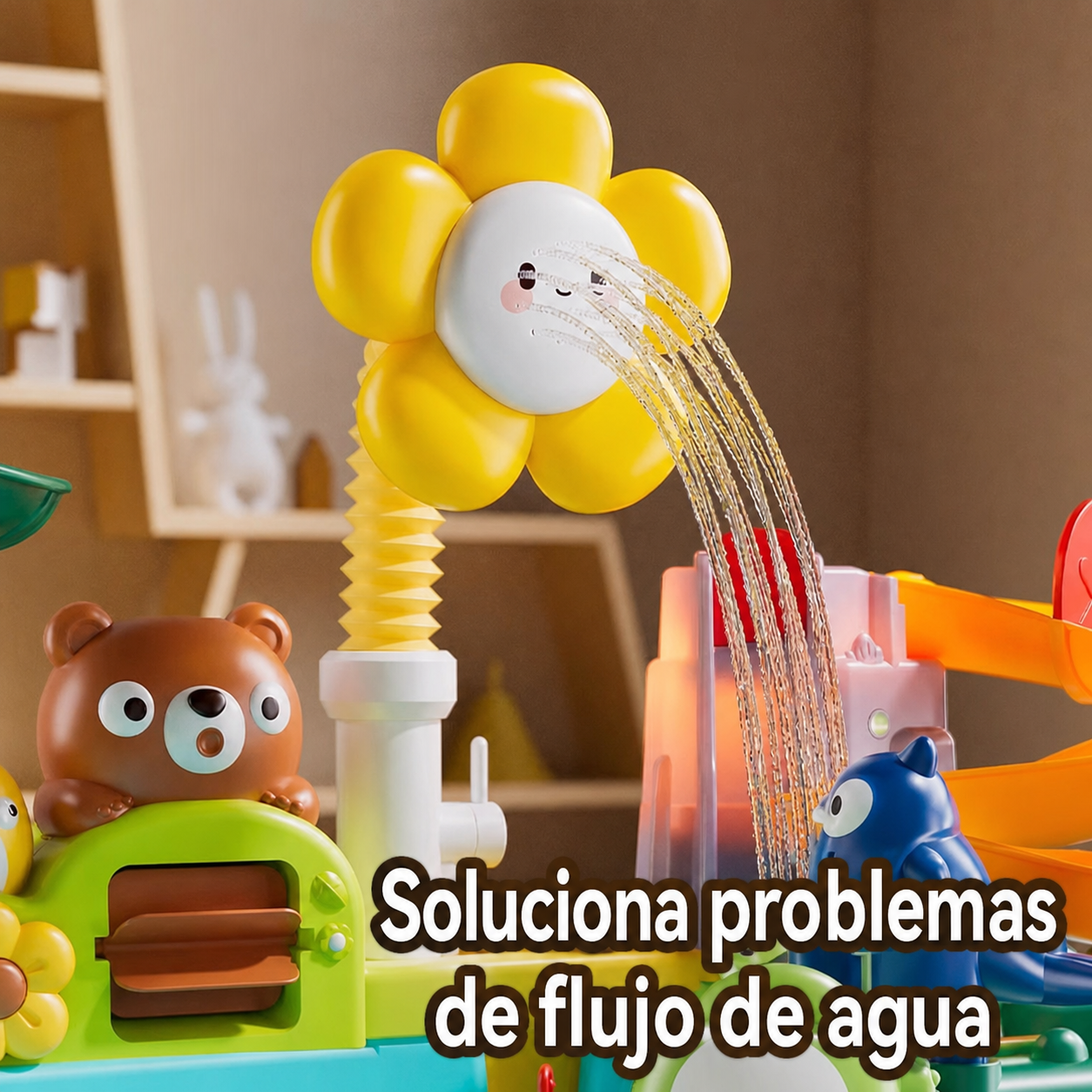 Mesa de agua multijuegos para niños – Parque acuático - 3