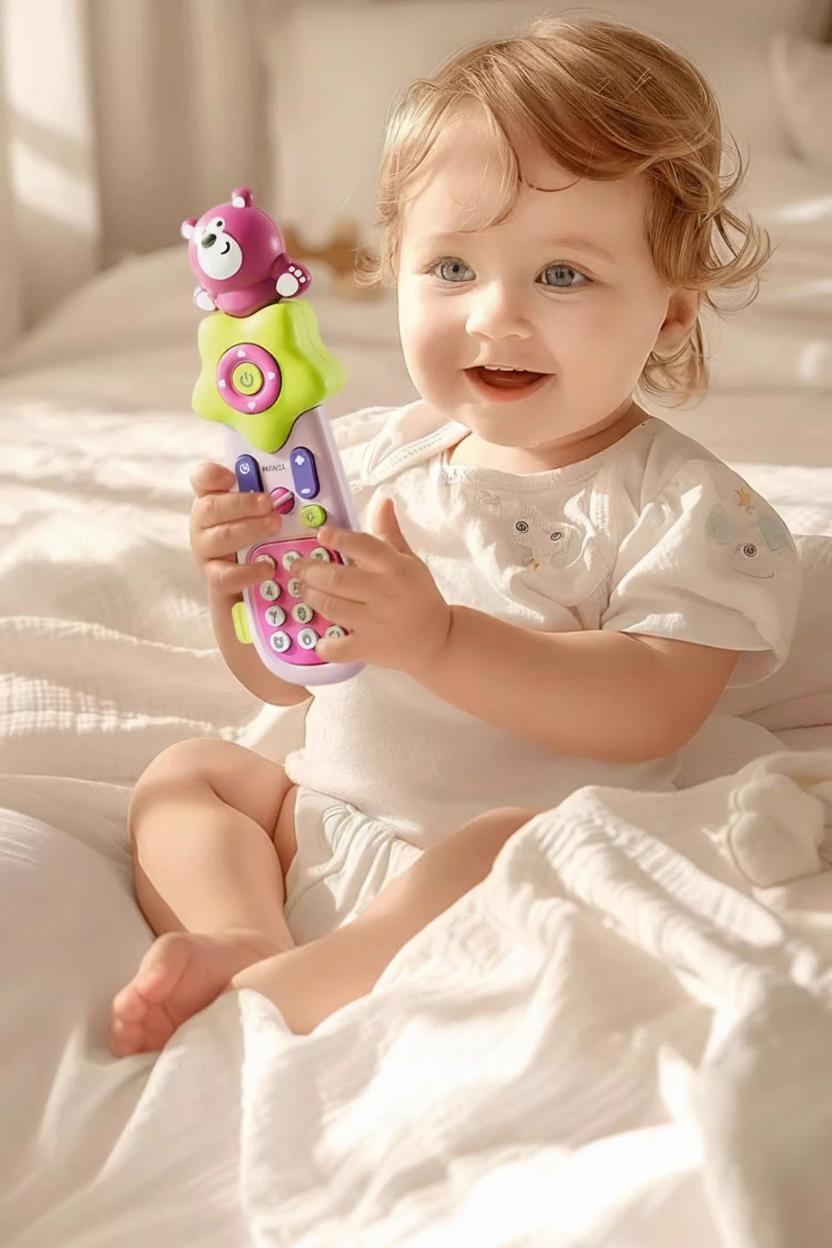 Teléfono de juguete musical para bebés 0-3 años - 12