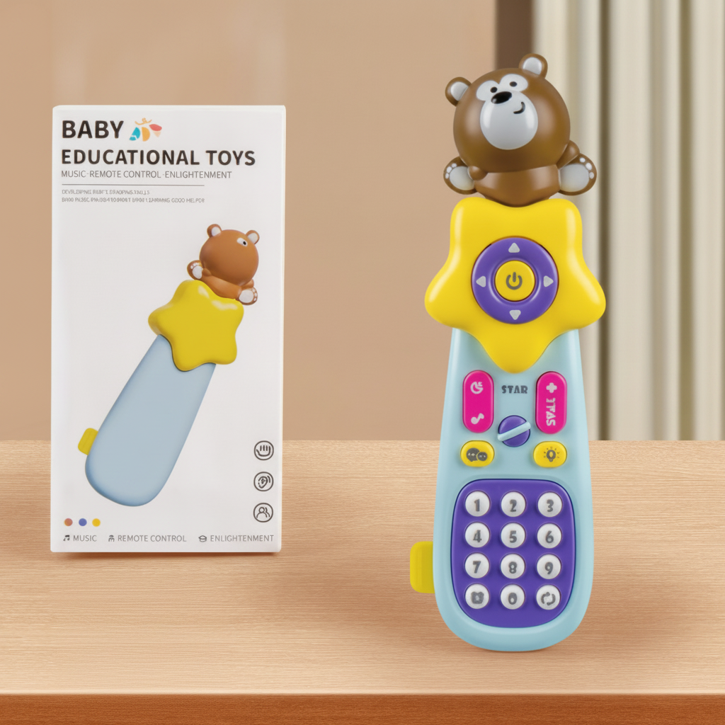 Teléfono de juguete musical para bebés 0-3 años - 10