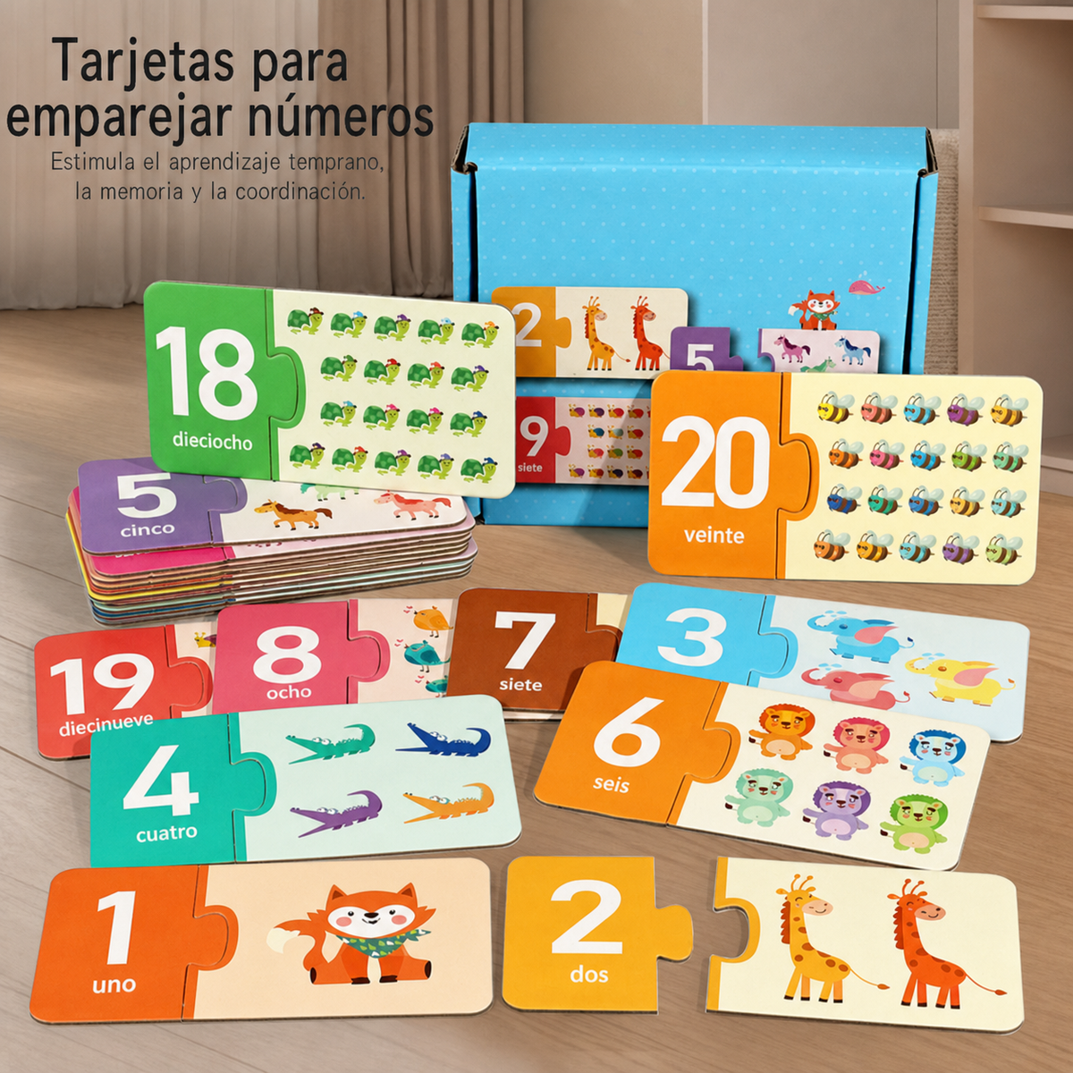 Puzzle educativo números y letras para niños 4-6 años - 3