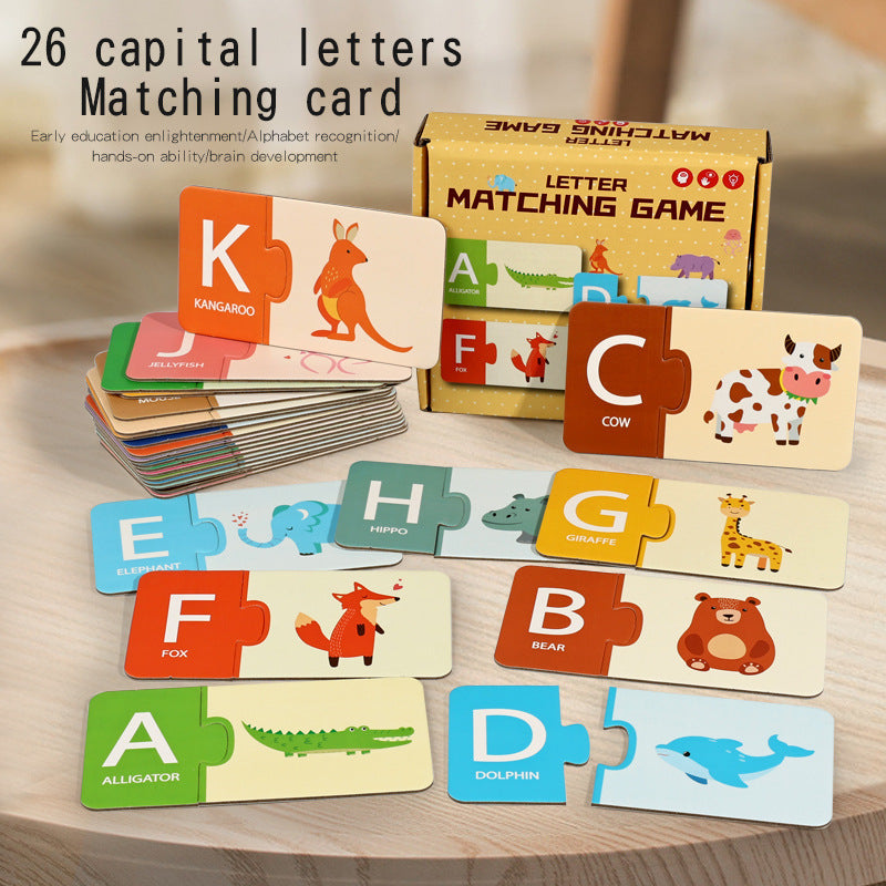 Puzzle educativo números y letras para niños 4-6 años