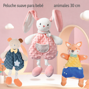 Peluche suave para bebé NOOER animales 30 cm - 1