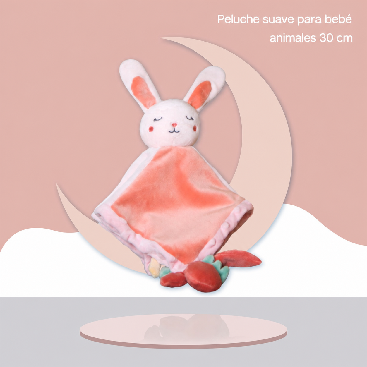 Peluche suave para bebé NOOER animales 30 cm