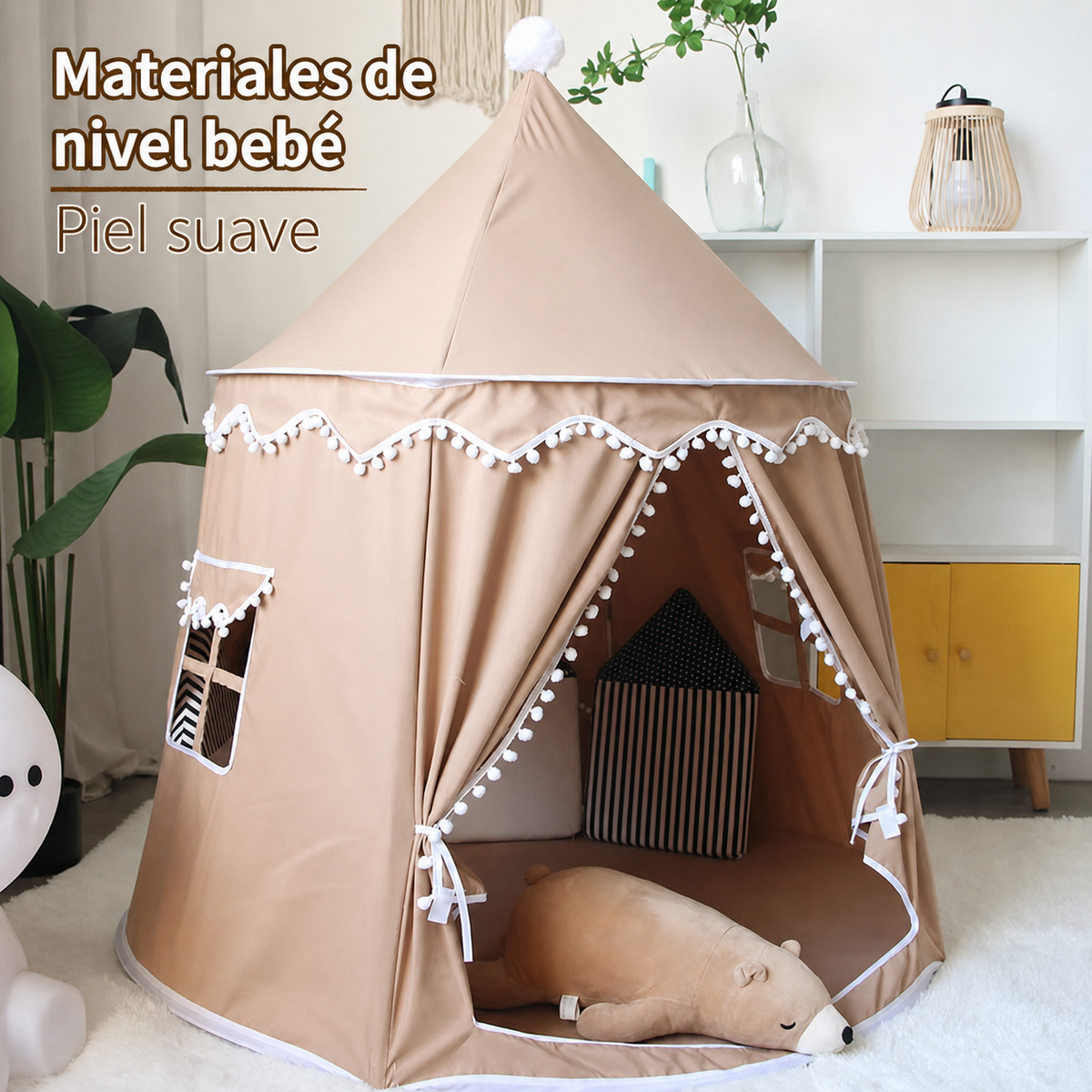 Casita de Juegos Infantil Plegable para Niños y Niñas - 11