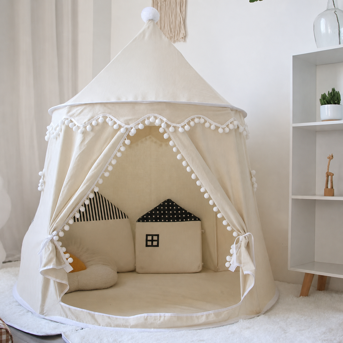 Casita de Juegos Infantil Plegable para Niños y Niñas - 13
