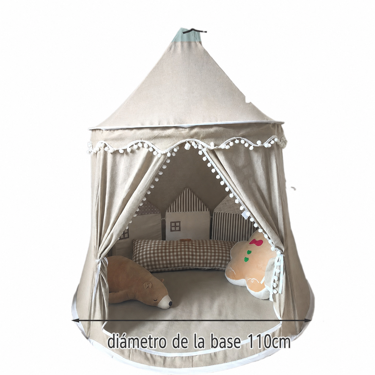 Casita de Juegos Infantil Plegable para Niños y Niñas - 14
