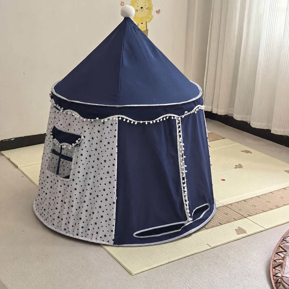 Casita de Juegos Infantil Plegable para Niños y Niñas - 15