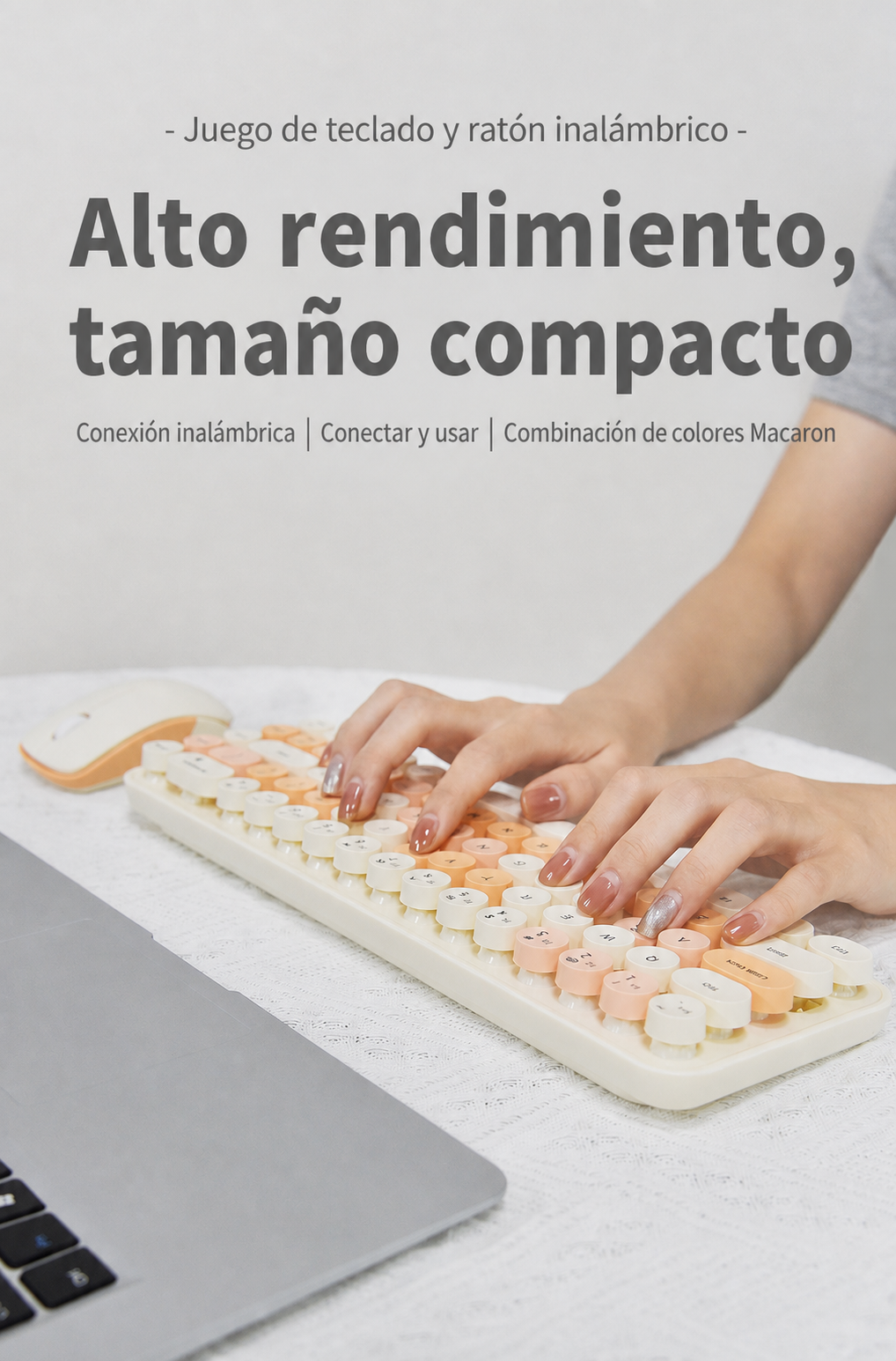 Kit Teclado y Mouse Inalámbrico MOFii i豆 Compacto - 11