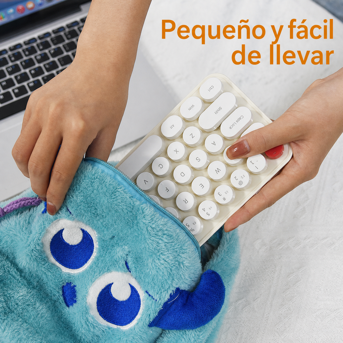 Kit Teclado y Mouse Inalámbrico MOFii i豆 Compacto - 6