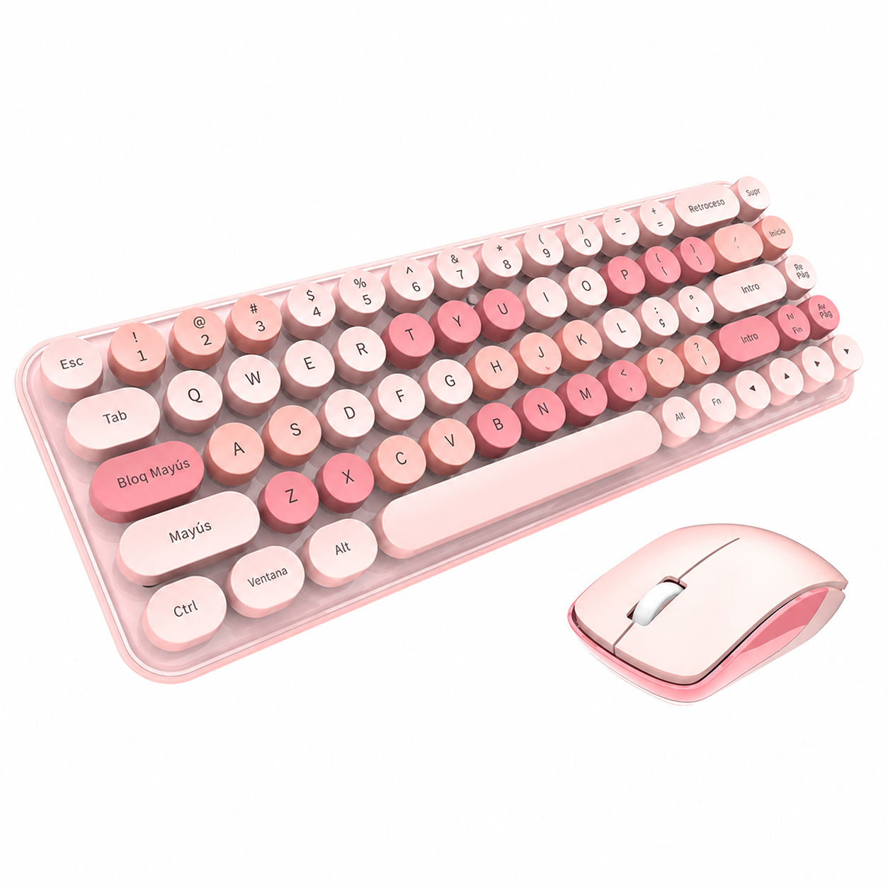 Kit Teclado y Mouse Inalámbrico MOFii i豆 Compacto - 2