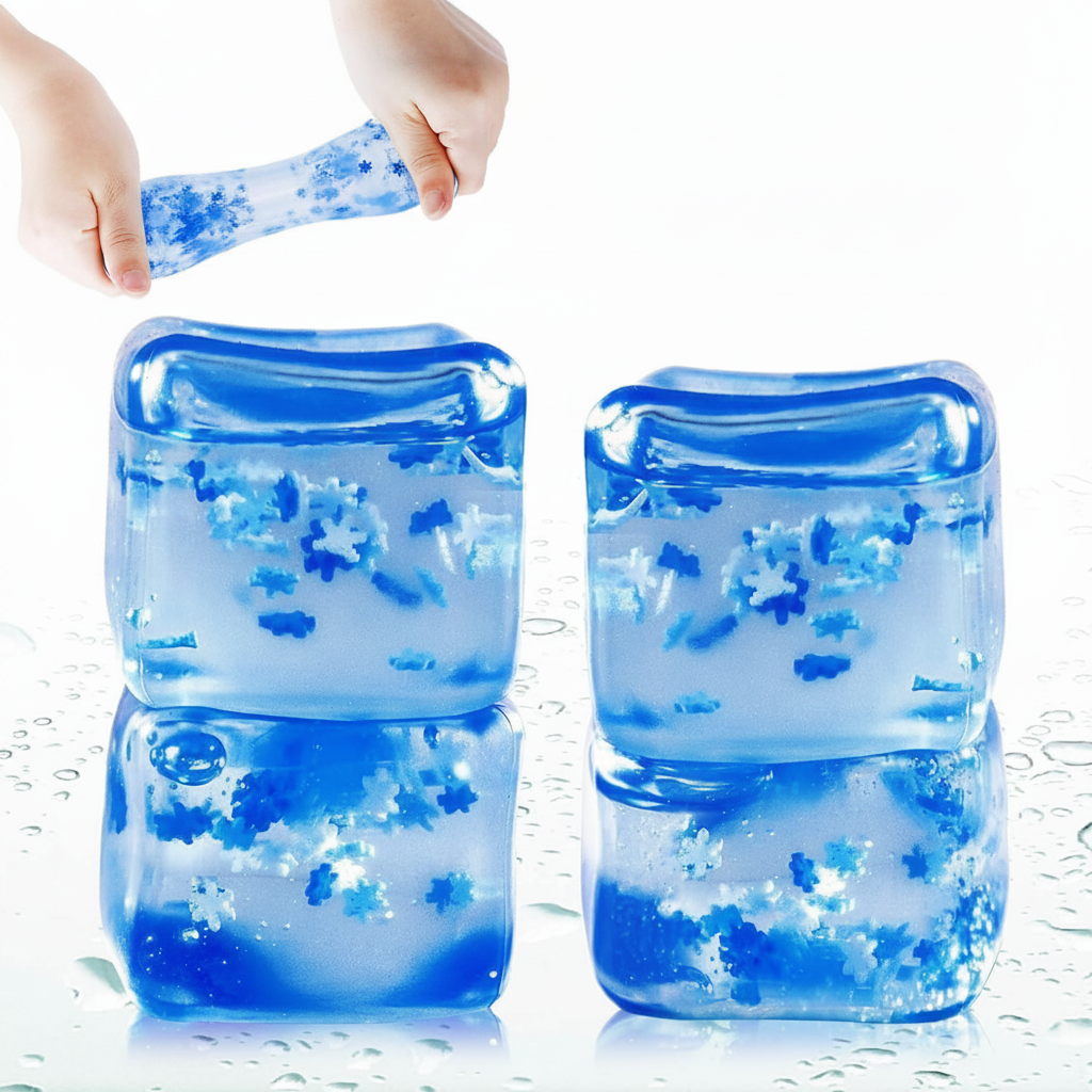 Juguete Antiestres Squish Cubo y Figuras de TPR - 7