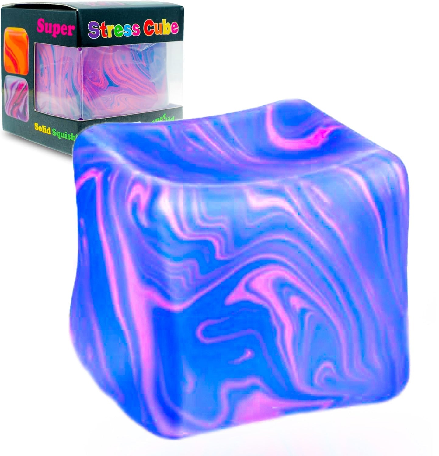 Juguete Antiestres Squish Cubo y Figuras de TPR