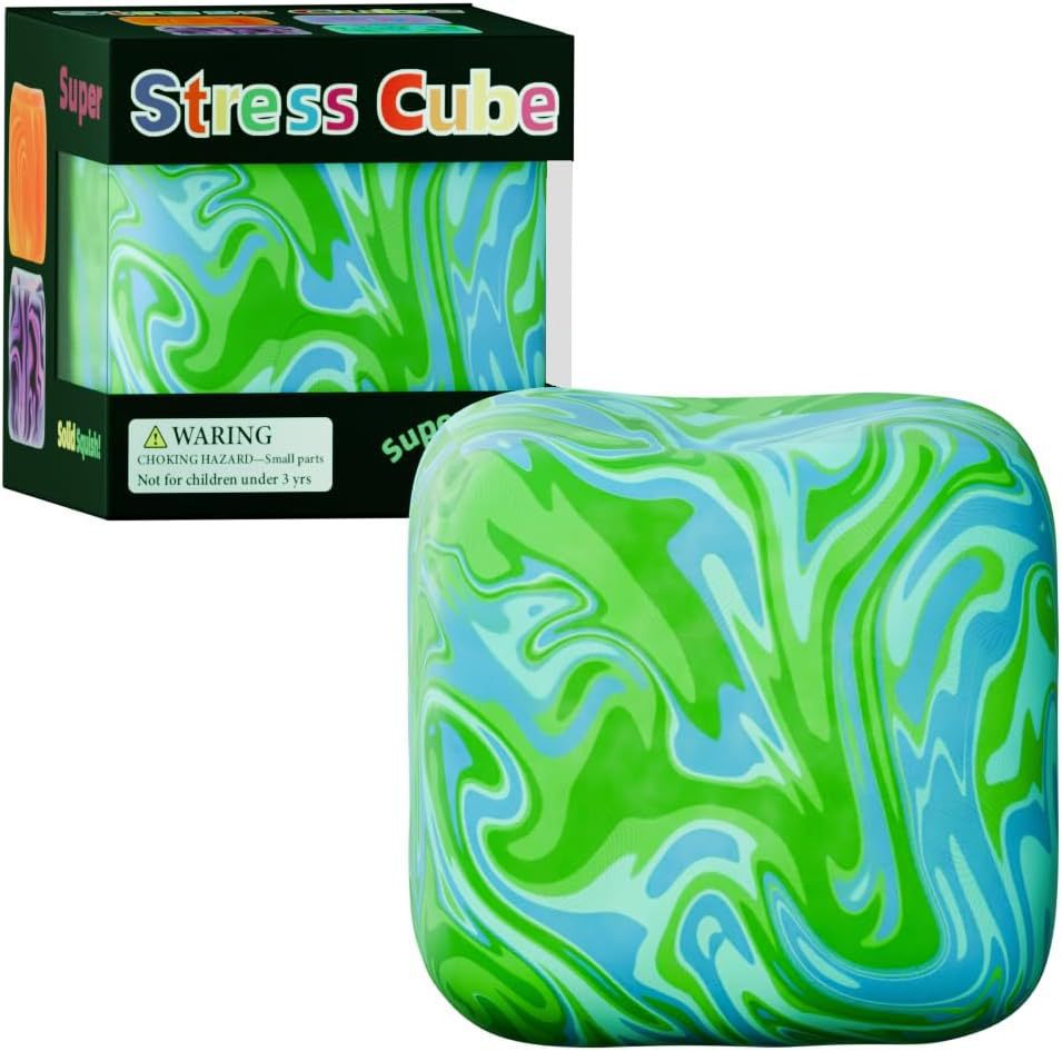Juguete Antiestres Squish Cubo y Figuras de TPR