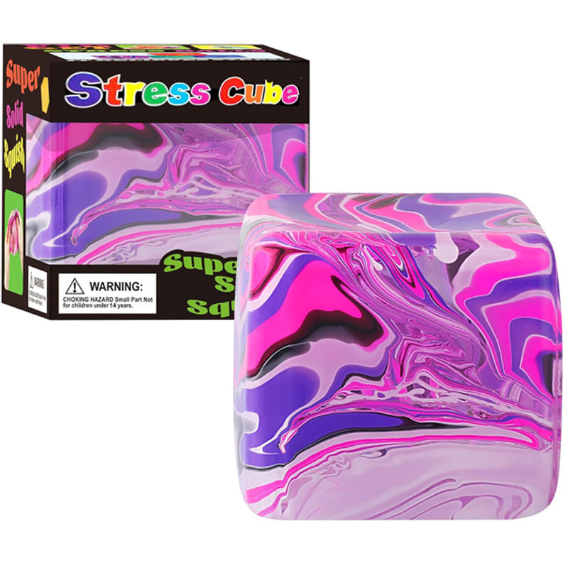 Juguete Antiestres Squish Cubo y Figuras de TPR