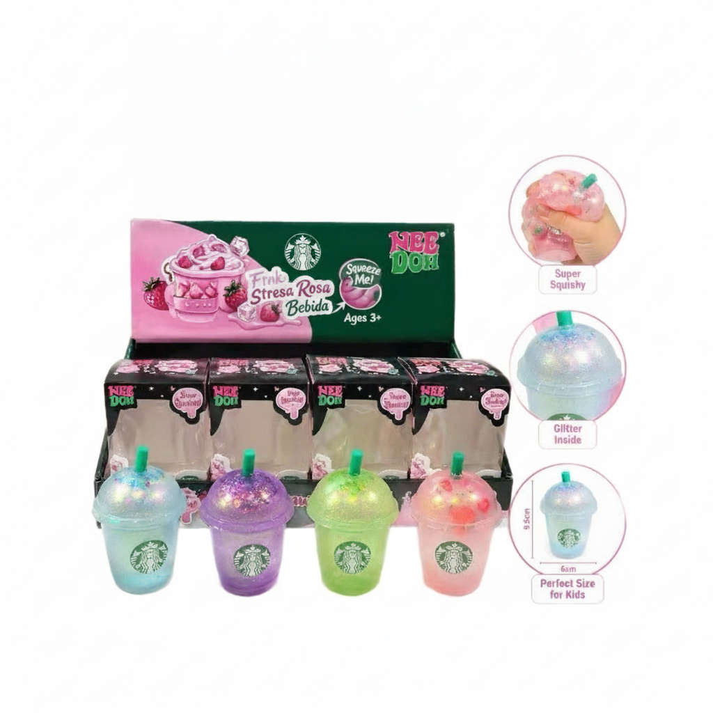 Juguete Antiestés Bun Apretable de TPR con Diseños Variados - 4