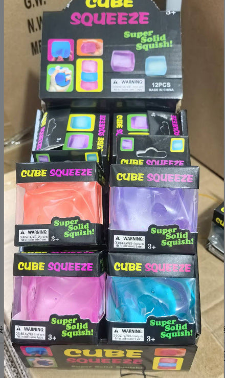 Juguete Antiestés Bun Apretable de TPR con Diseños Variados