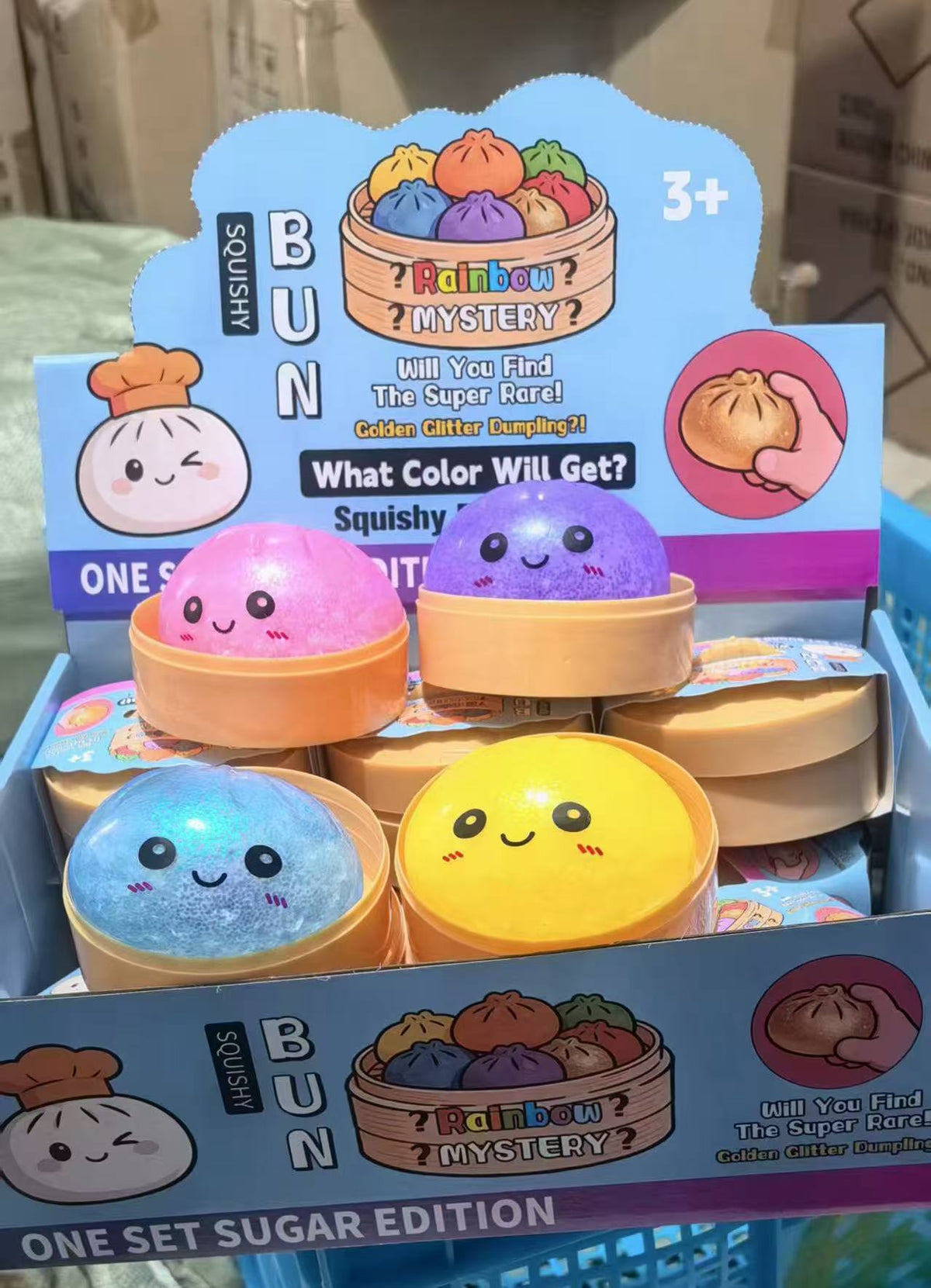 Juguete Antiestés Bun Apretable de TPR con Diseños Variados