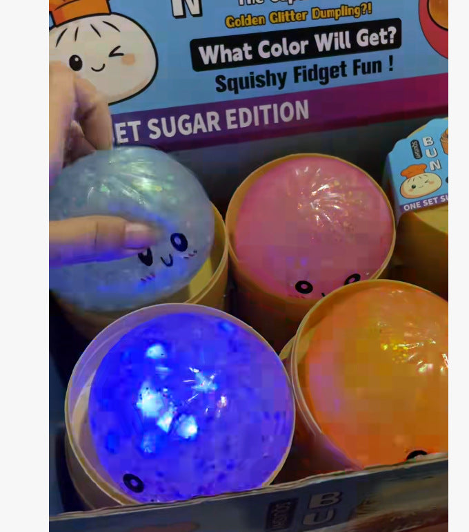Juguete Antiestés Bun Apretable de TPR con Diseños Variados
