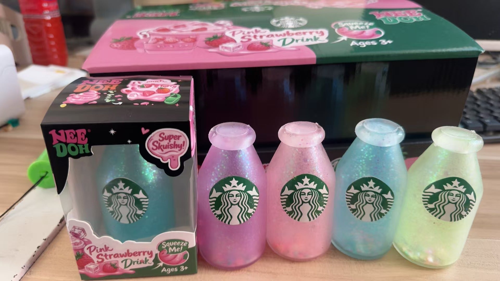 Juguete Antiestés Bun Apretable de TPR con Diseños Variados