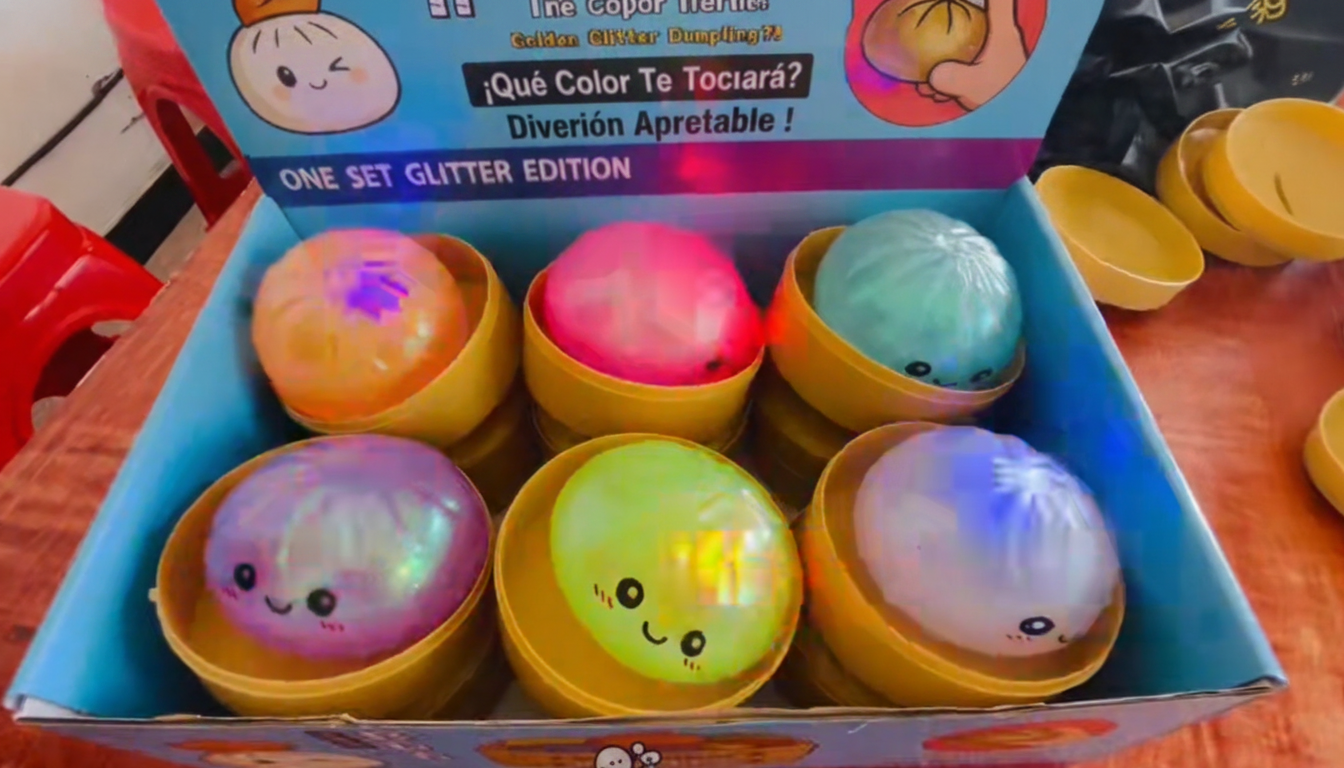 Juguete Antiestés Bun Apretable de TPR con Diseños Variados