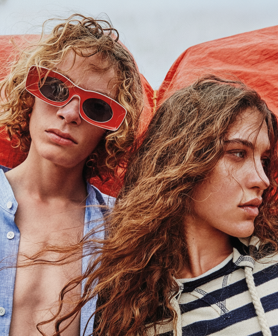 Lentes de sol cuadrados candy color UV400 unisex - 13