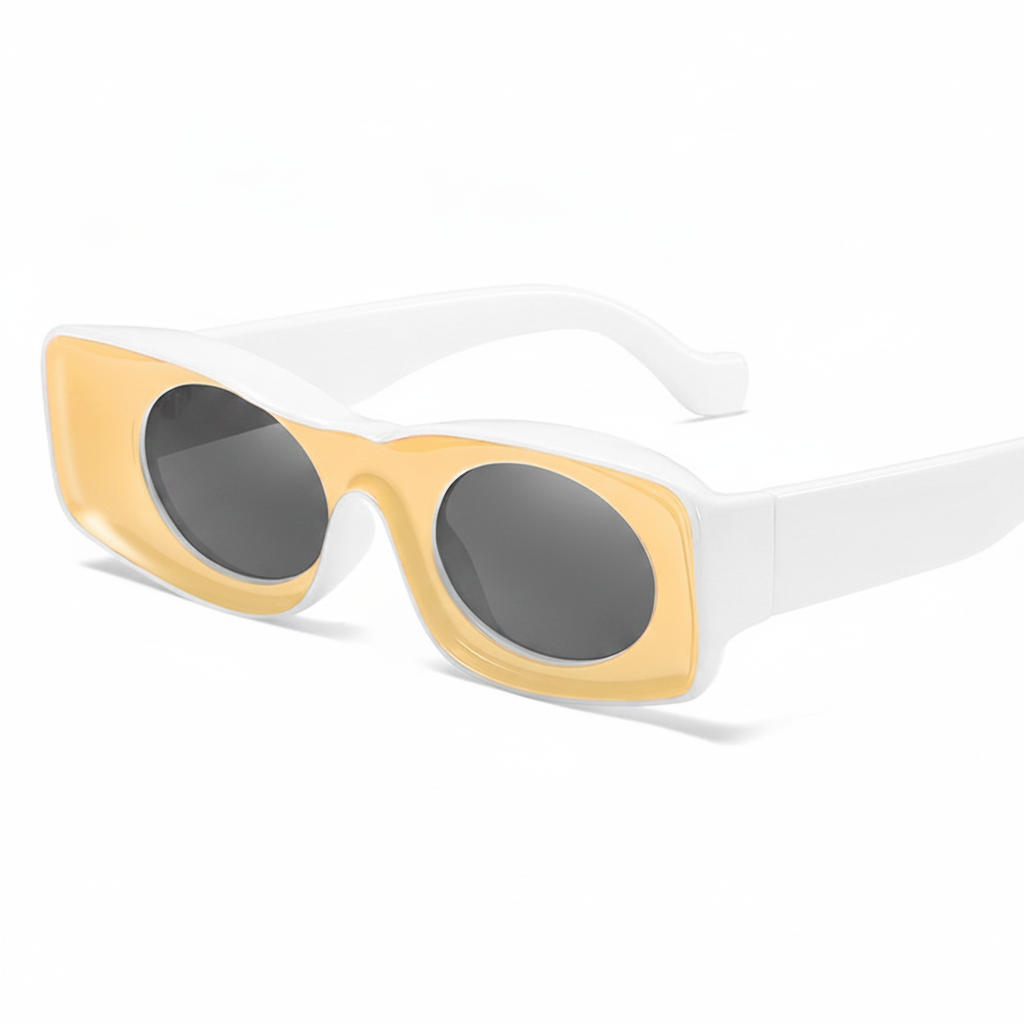 Lentes de sol cuadrados candy color UV400 unisex - 4