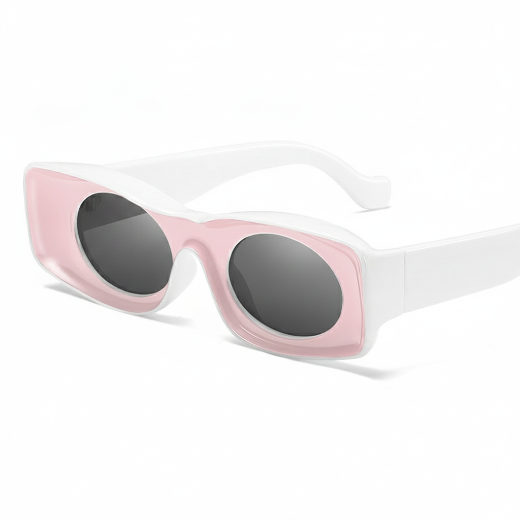 Lentes de sol cuadrados candy color UV400 unisex - 9