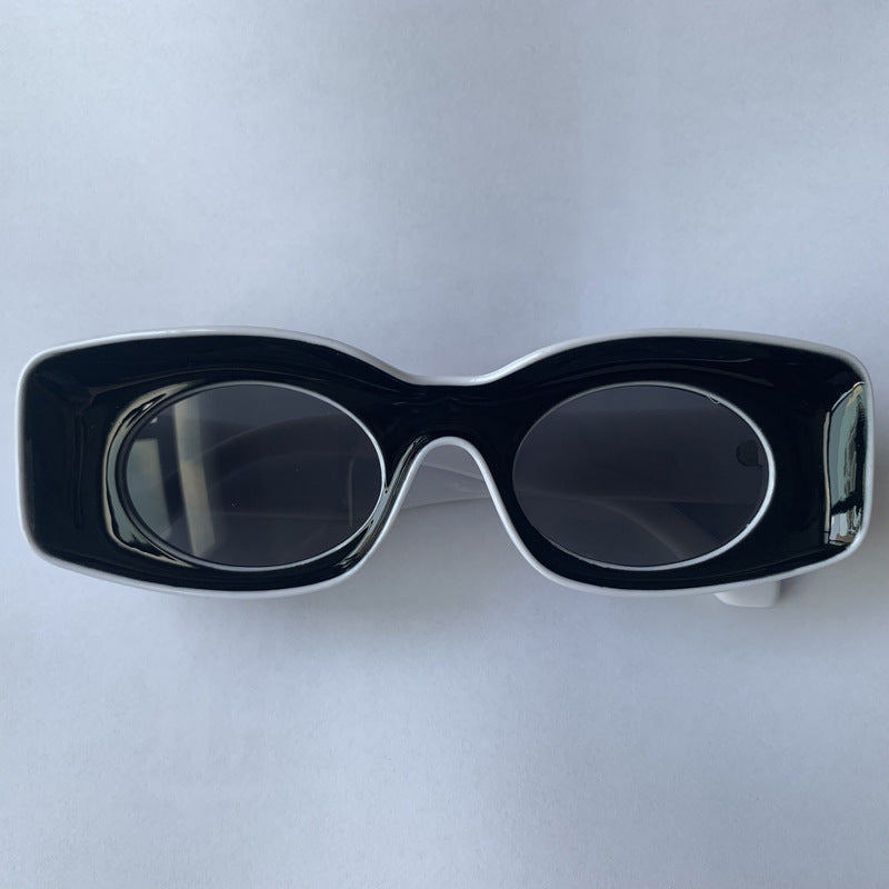 Lentes de sol cuadrados candy color UV400 unisex