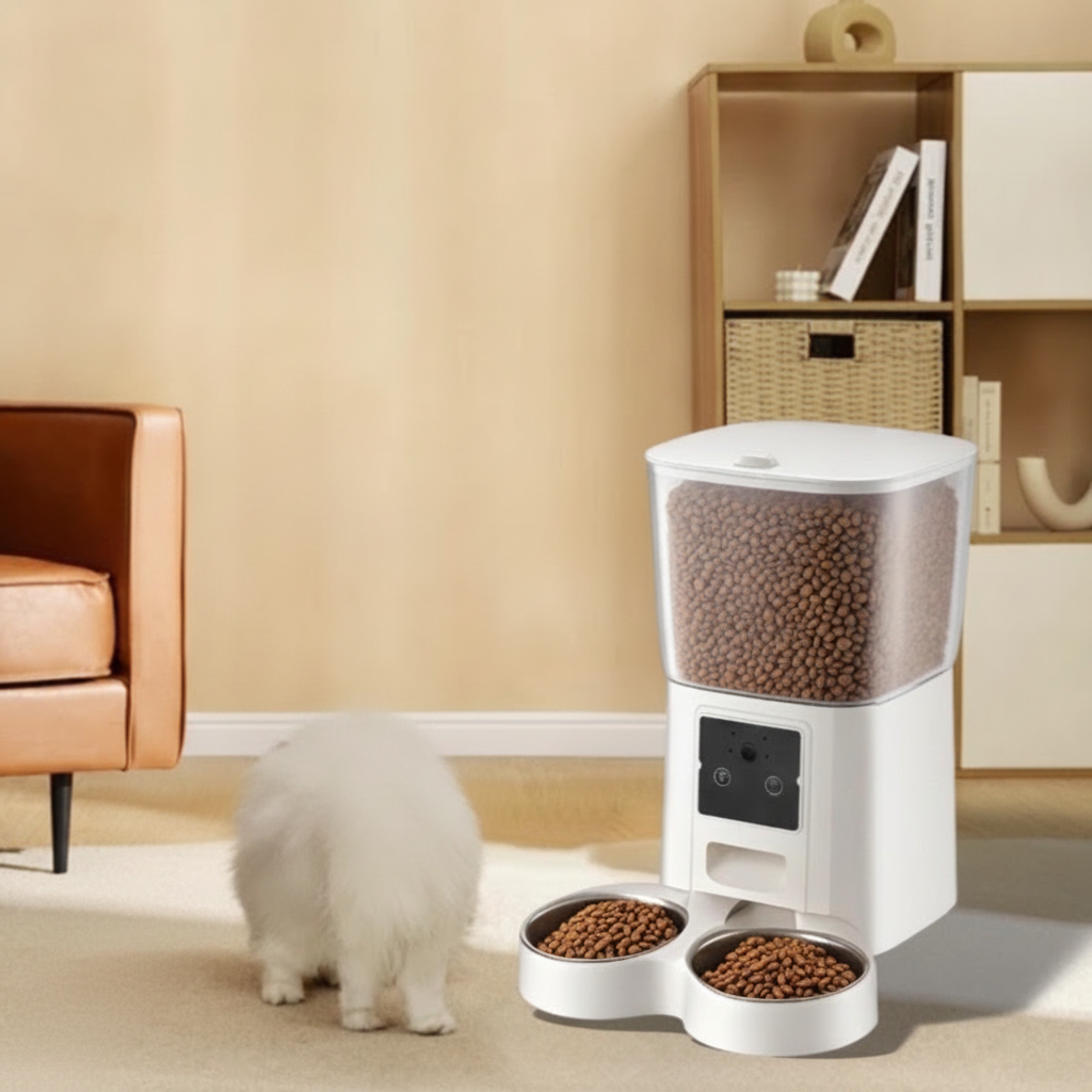 Comedero Automático Inteligente para Gatos y Perros - 1