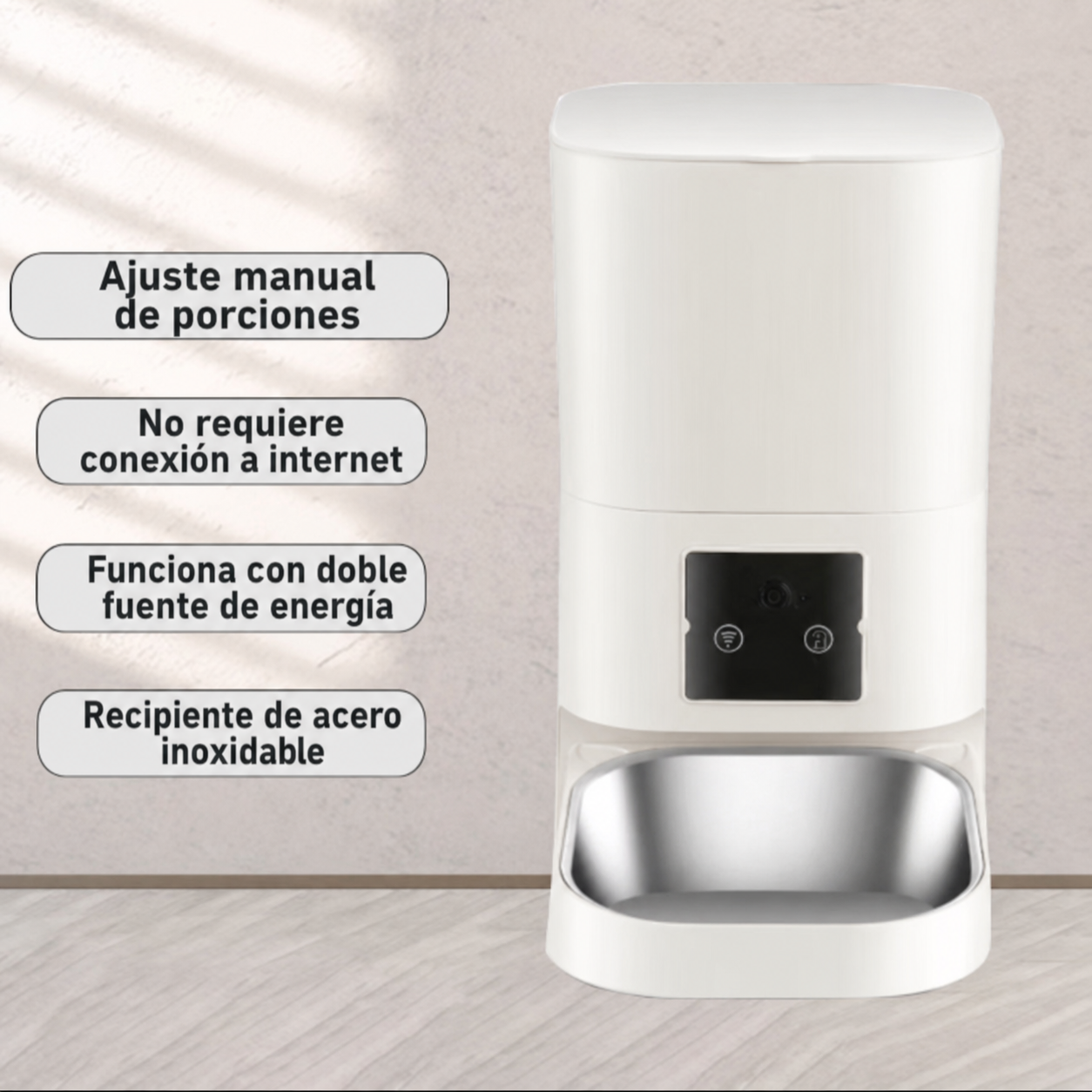 Comedero Automático Inteligente para Gatos y Perros
