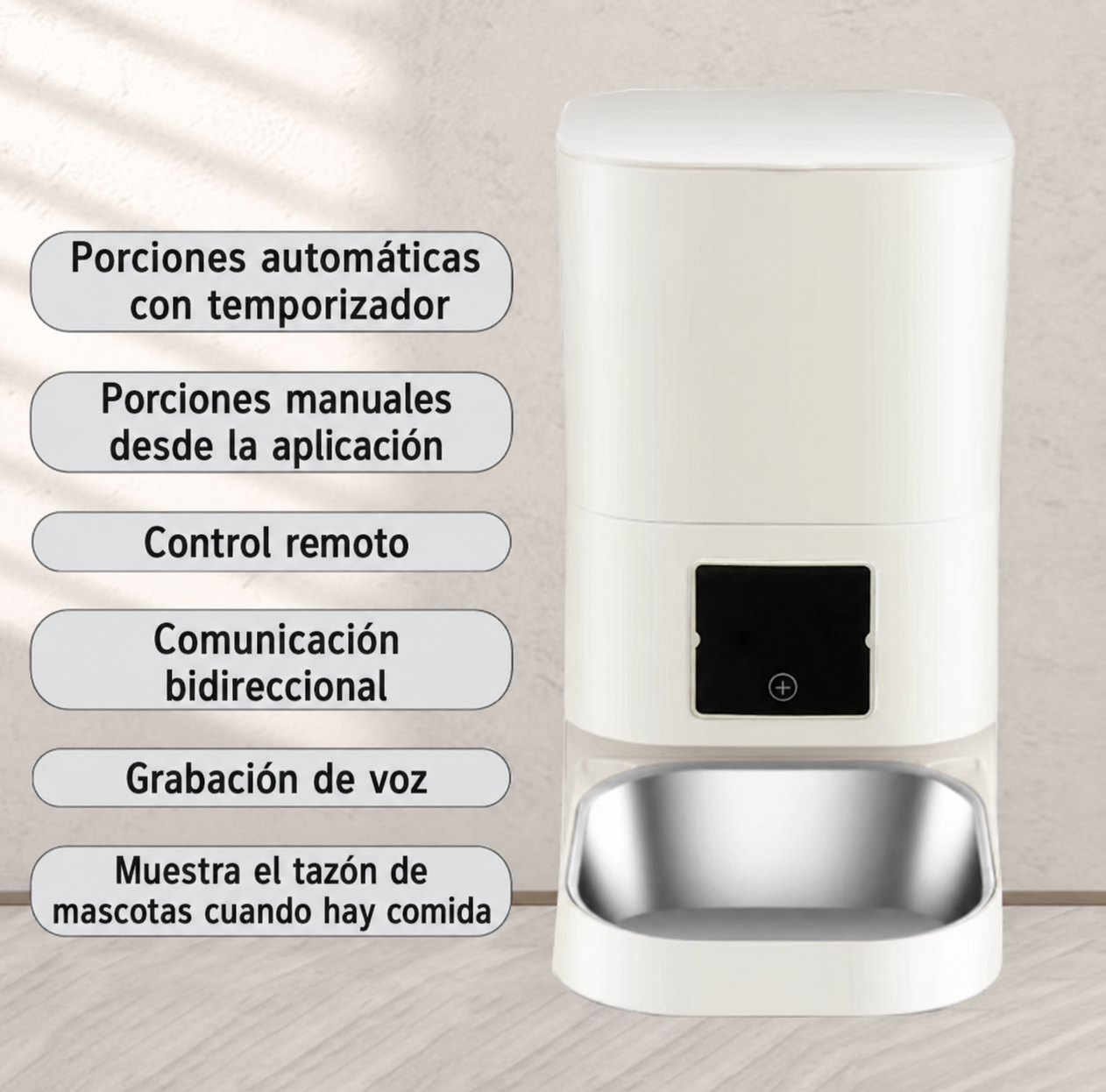 Comedero Automático Inteligente para Gatos y Perros