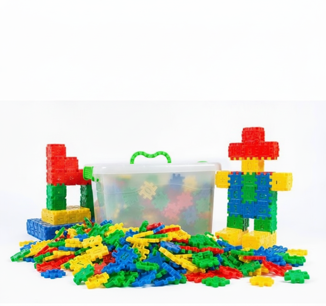 Bloques de Construcción con Números para Niños DIY - 10