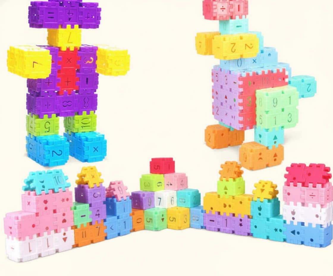 Bloques de Construcción con Números para Niños DIY - 12
