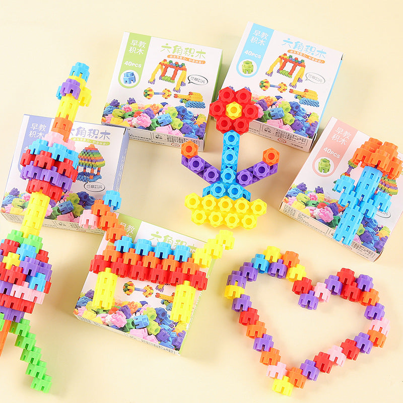 Bloques Hexagonales Armables para Niños 400-800 piezas - 3