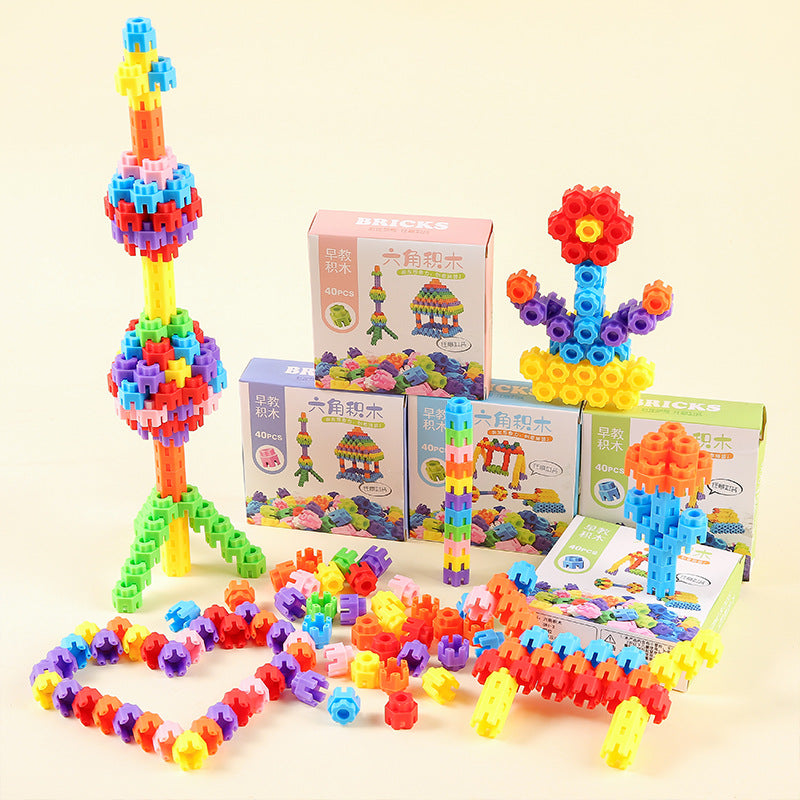 Bloques Hexagonales Armables para Niños 400-800 piezas - 4