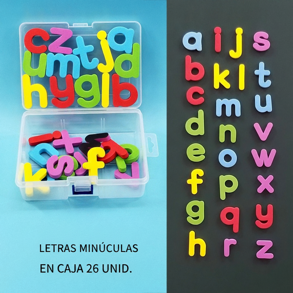 Letras y Números Magnéticos para Refrigerador Niños - 6