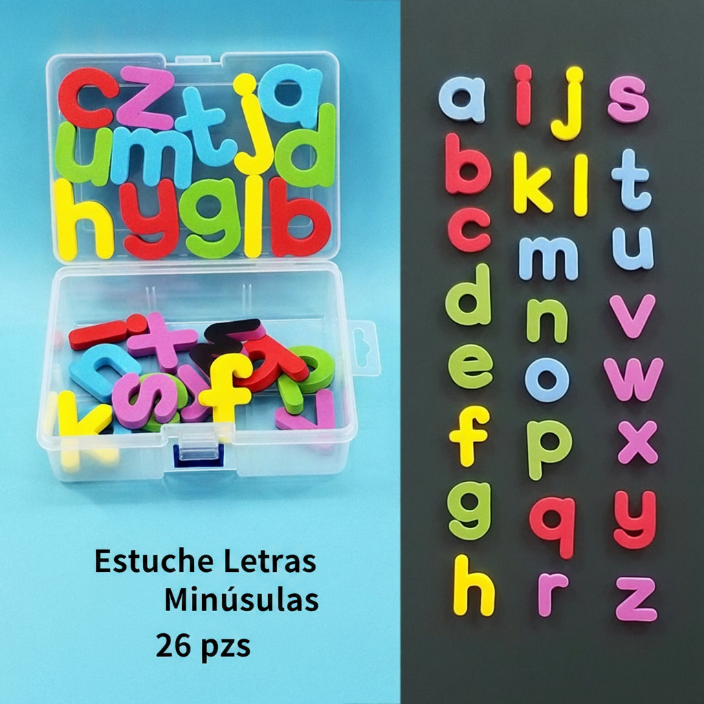 Letras y Números Magnéticos para Refrigerador Niños