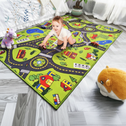 Tapete de Juego Infantil con Diseño de Autos 100×150 cm - 1
