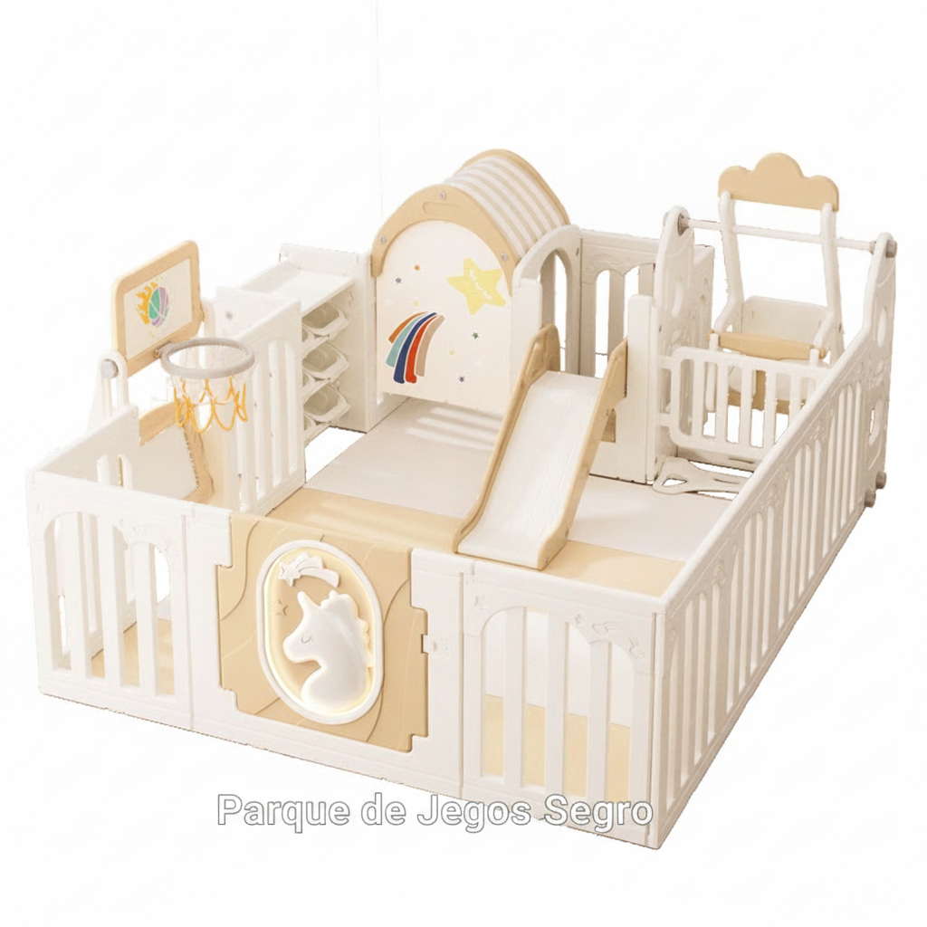 Corral de juego para bebé con tapete de gateo HDPE - 3