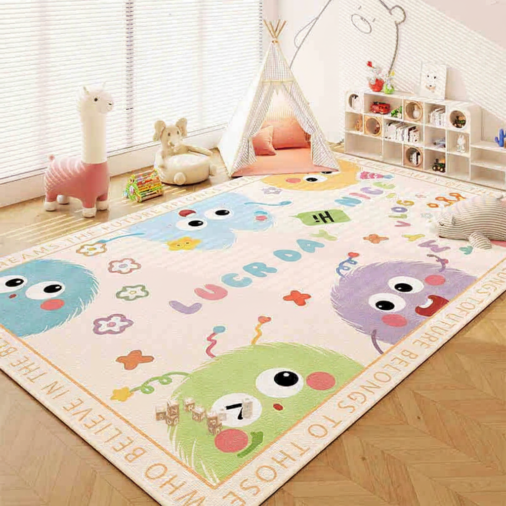 Tapete Infantil Lavable con Diseños Divertidos para Niños - 2